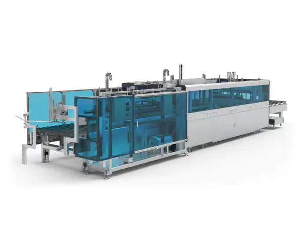 Mașină automată de închidere a cutiei